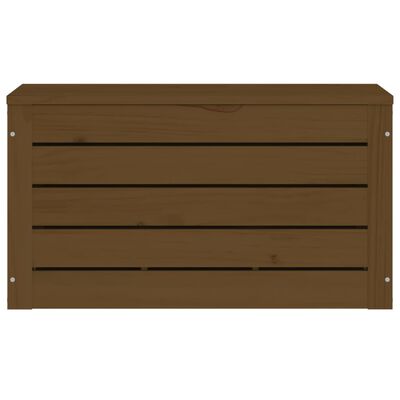 vidaXL Daiktadėžė, medaus ruda, 59,5x36,5x33cm, pušies masyvas