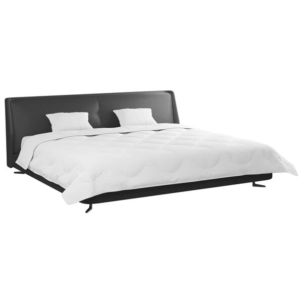 vidaXL Žiemos antklodė su pagalve 3 pcs Balta Mikropluo&scaron;tas