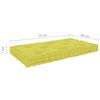 vidaXL Grindų/paletės pagalvėlės, 7vnt., obuolio žalios, medvilnė