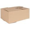 vidaXL Sulankstoma dėžė 50 vnt. Natūrali 35 x 24 x 15 cm Kartonas