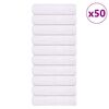 vidaXL Rank&scaron;luosčiai, FROGN, 50 vnt., balti, 50x100 cm, 360 g/m&sup2;