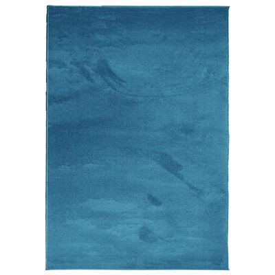 vidaXL Kilimas OVIEDO, turkio spalvos, 160x230cm, trumpi šereliai