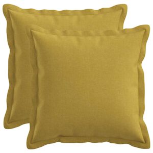 vidaXL Pagalvėlės užvalkalas 2 pcs HOUTEN &Scaron;viesiai žalia 30 x 30 cm