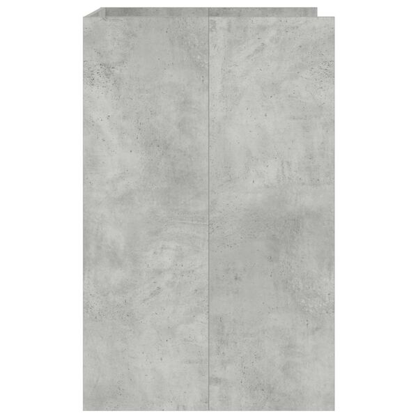 vidaXL Skalbimo ma&scaron;inos spintelė Betoninė 67,5 x 62 x 97 cm