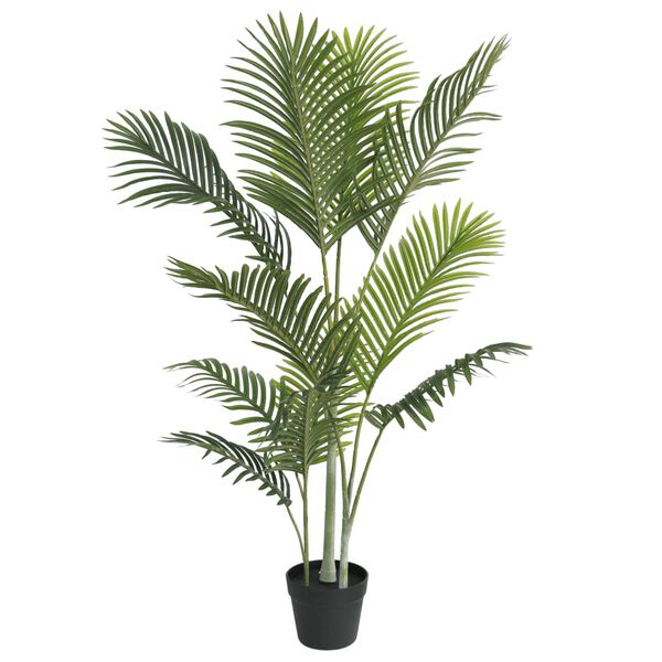 vidaXL Dirbtinė palmė, žalia, 120cm, PP