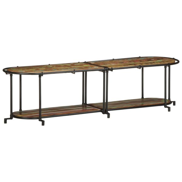 vidaXL Televizoriaus spintelė, 160x42x40cm, perdirbta mediena