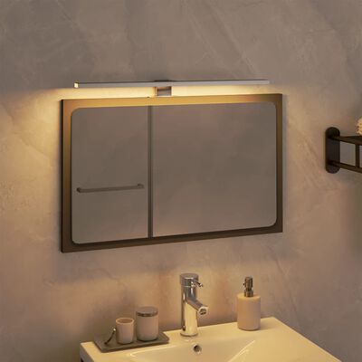 vidaXL LED veidrodžio šviestuvas, šiltos baltos spalvos, 7,5W, 50cm