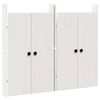 vidaXL Virtuvės durys MEPPEL 2 vnt. Balta 50 x 9 x 82 cm