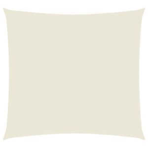 vidaXL Tentas nuo saulės, oksfordo aud., kvadratas, 3,6x3,6m, kreminė