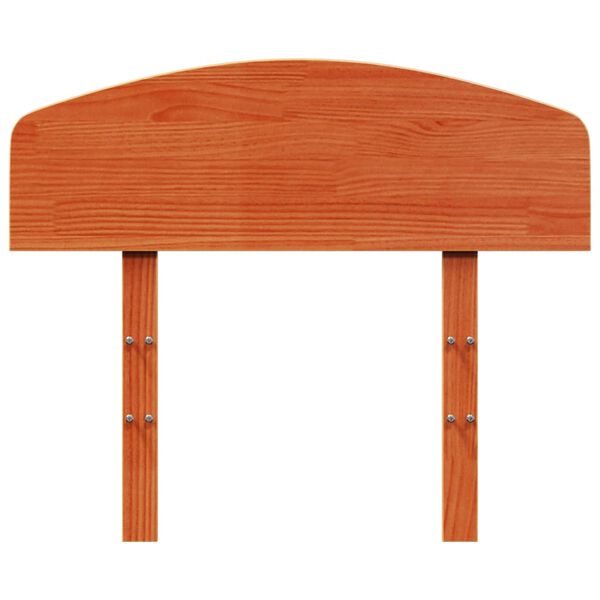 vidaXL Galvūgalis, va&scaron;ko rudos spalvos, 75cm, pu&scaron;ies medienos masyvas