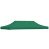 vidaXL Proginės palapinės stogas, žalios spalvos, 6x3m, 270 g/m&sup2;
