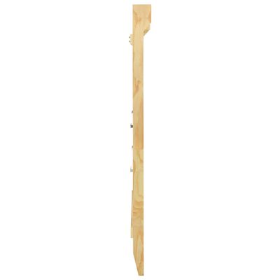 vidaXL Sieninė karstyklė, 80x15,8x195 cm, mediena