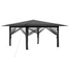 vidaXL Gazebo su 4 &scaron;oninėmis sienomis 4 x 4 m
