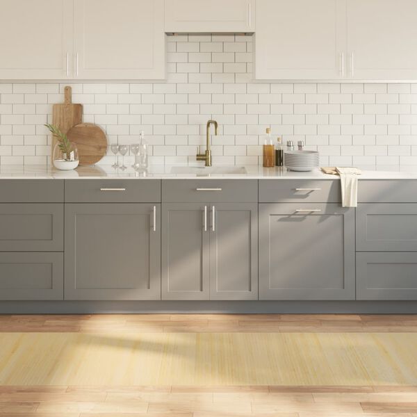 vidaXL Kilimas, &scaron;viesus natūralus, 70x500cm, bambukas, stačiakampis