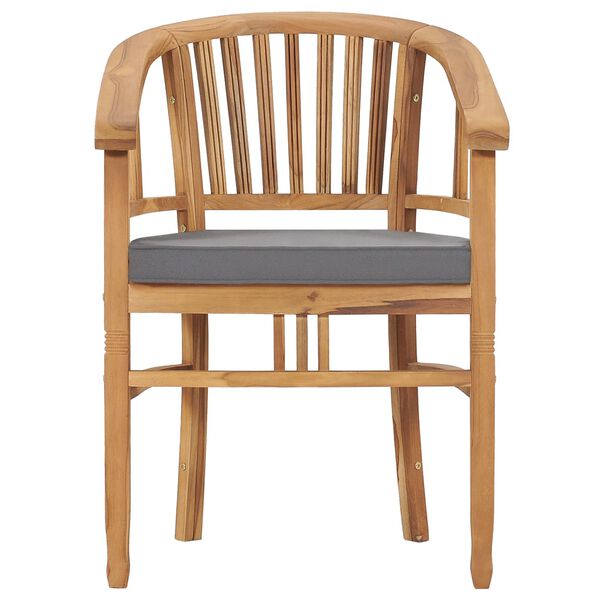 vidaXL Valgomojo komplektas su pagalvėmis, 9 dalių, tikmedžio masyvas