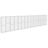 vidaXL Gabiono siena su dang., galvanizuotas plienas, 900x50x200cm