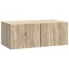 vidaXL Sieninė TV spintelė 78,5 x 31 cm Sonoma ąžuolas