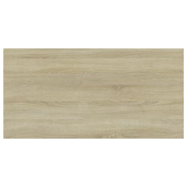 vidaXL Knygų lentynos plok&scaron;tės, 8vnt., ąžuolo, 60x30x1,5cm, MDP