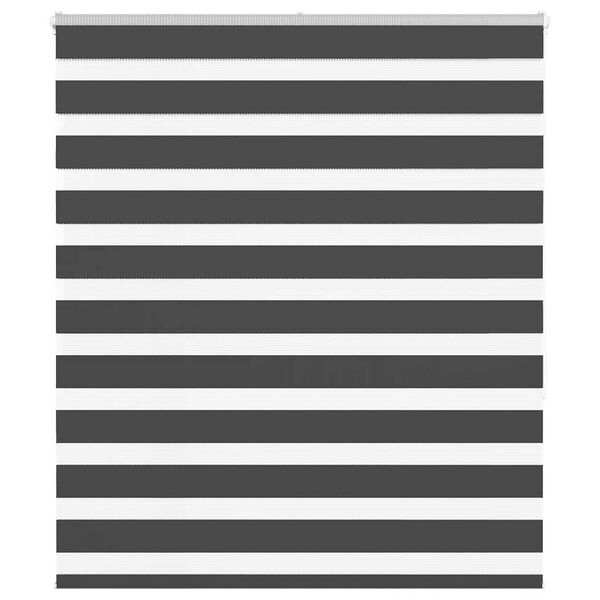 vidaXL zebrinės žaliuzės 125x150 cm audinio plotis 120,9cm poliesteris