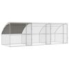 vidaXL Narvas vi&scaron;toms su 3 durelėmis 3 vnt. Sidabro 600x200x200cm
