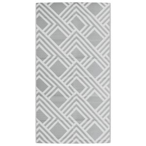 vidaXL Lauko kilimas, ARAKIL pilkos spalvos, 80x150 cm, PP