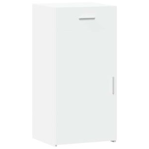 vidaXL &Scaron;oninė spintelė, balta, 45x42,5x93cm, apdirbta mediena