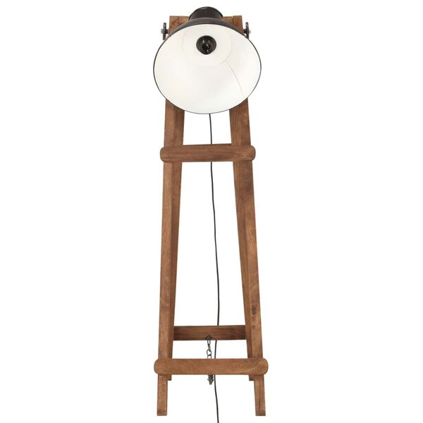 vidaXL Tor&scaron;eras, juodos spalvos, mango medienos masyvas, E27