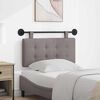 vidaXL Kabantysis galvūgalis Taupe 100 x 55 x 5 cm audinys