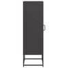 vidaXL Highboard Black 36x39x123 cm &Scaron;altai valcuotas plienas