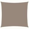 vidaXL Uždanga nuo saulės, taupe, 5x5m, oksfordo audinys, kvadratinė