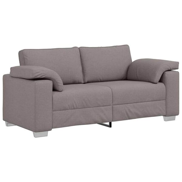 vidaXL Sofa Taupe 180 x 77 x 82 cm audinys