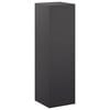 vidaXL Augalų stovas Juoda 30 x 30 x 100 cm Plienas