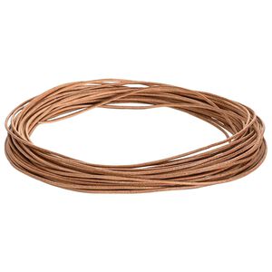 vidaXL Odinė gija 1 Ruda &Oslash;1 mm x 5 m Oda