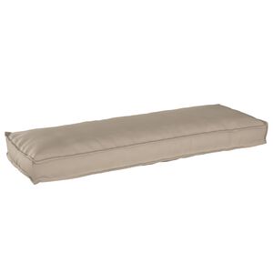 vidaXL Pagalvėlė Taupe 120 x 40 x 8 cm Oksfordo audinys