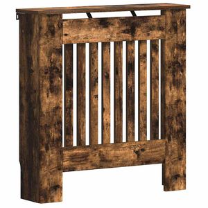 vidaXL Radiatoriaus dangtis Rūkyta ąžuolas 78 x 19 x 81,5 cm