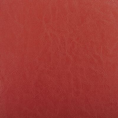 vidaXL Krėslas su pakoja, raudonos spalvos, dirbtinė oda