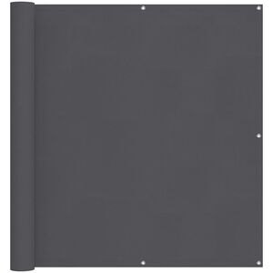 vidaXL Balkono pertvara, antracito, 120x800cm, 100% poliesteris