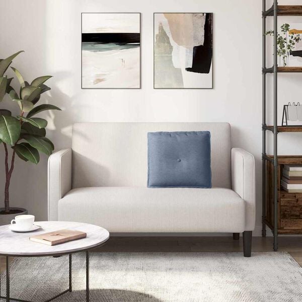 vidaXL Apsaugos Pagalvė Mėlyna 50 x 45 cm Kordūrinis audinys