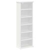 vidaXL CD spinta Balta 60 x 17 x 92 cm Apdirbta mediena