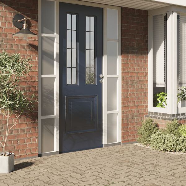 vidaXL Langų plėvelės, baltos spalvos, PVC, matinės