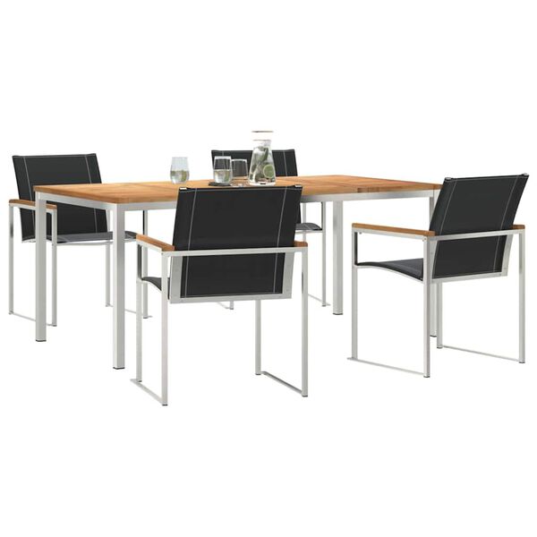 vidaXL Sodovalgomojorinkinys 5 pcs Kietas tekšas