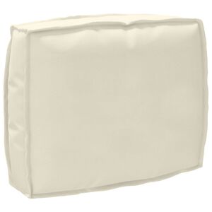 vidaXL Pagalvėlė Kreminė 50 x 40 x 12 cm Oksfordo audinys