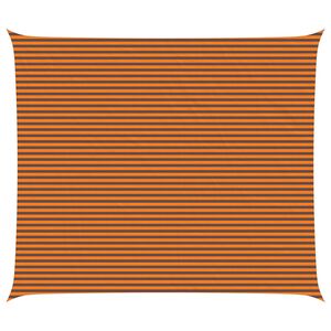 vidaXL Saulės burė Oranžinė ir ruda 7 x 6 m 100% poliesteris Oksfordas