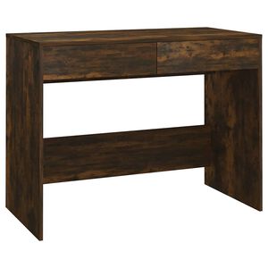 vidaXL Ra&scaron;omasis stalas, dūminės ąžuolo spalvos, 101x50x76,5cm, MDP