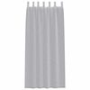 vidaXL Voile Užuolaida 2 pcs Tamsiai pilka 245 x 140 cm Poliesteris