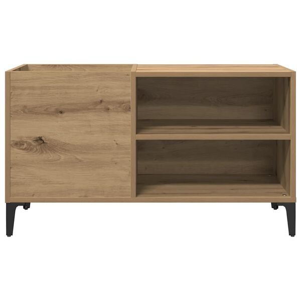 vidaXL Vinilinių plok&scaron;telių spintelė, artisano, 84,5x38x48cm, mediena