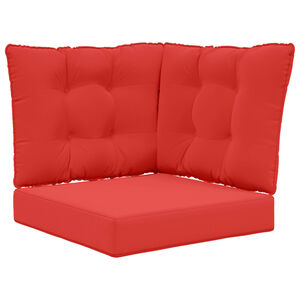 vidaXL Lauko sofa pagalvėlė Poliesteris Raudona 50,5 x 50,5 cm