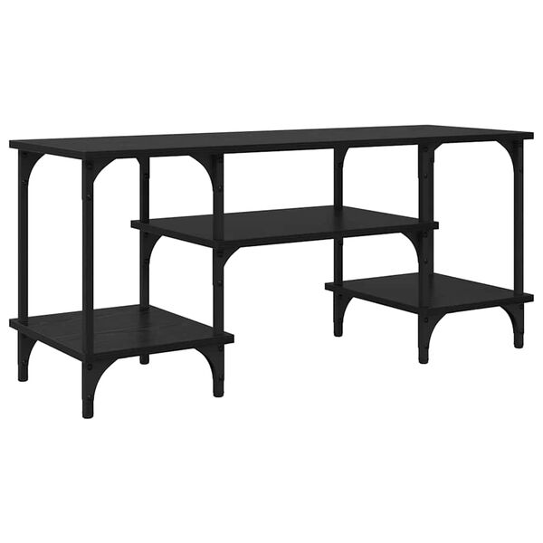 vidaXL Televizoriaus spintelė Juodas ąžuolas 102 x 35 x 45,5 cm