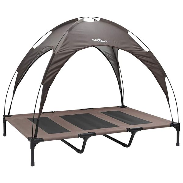 vidaXL &Scaron;uo Lova Ruda 122 x 93 x 106,5 cm Plienas