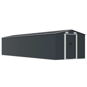 vidaXL Sodo pa&scaron;iūrė, antracito, 257x990x181cm, galvanizuotas plienas